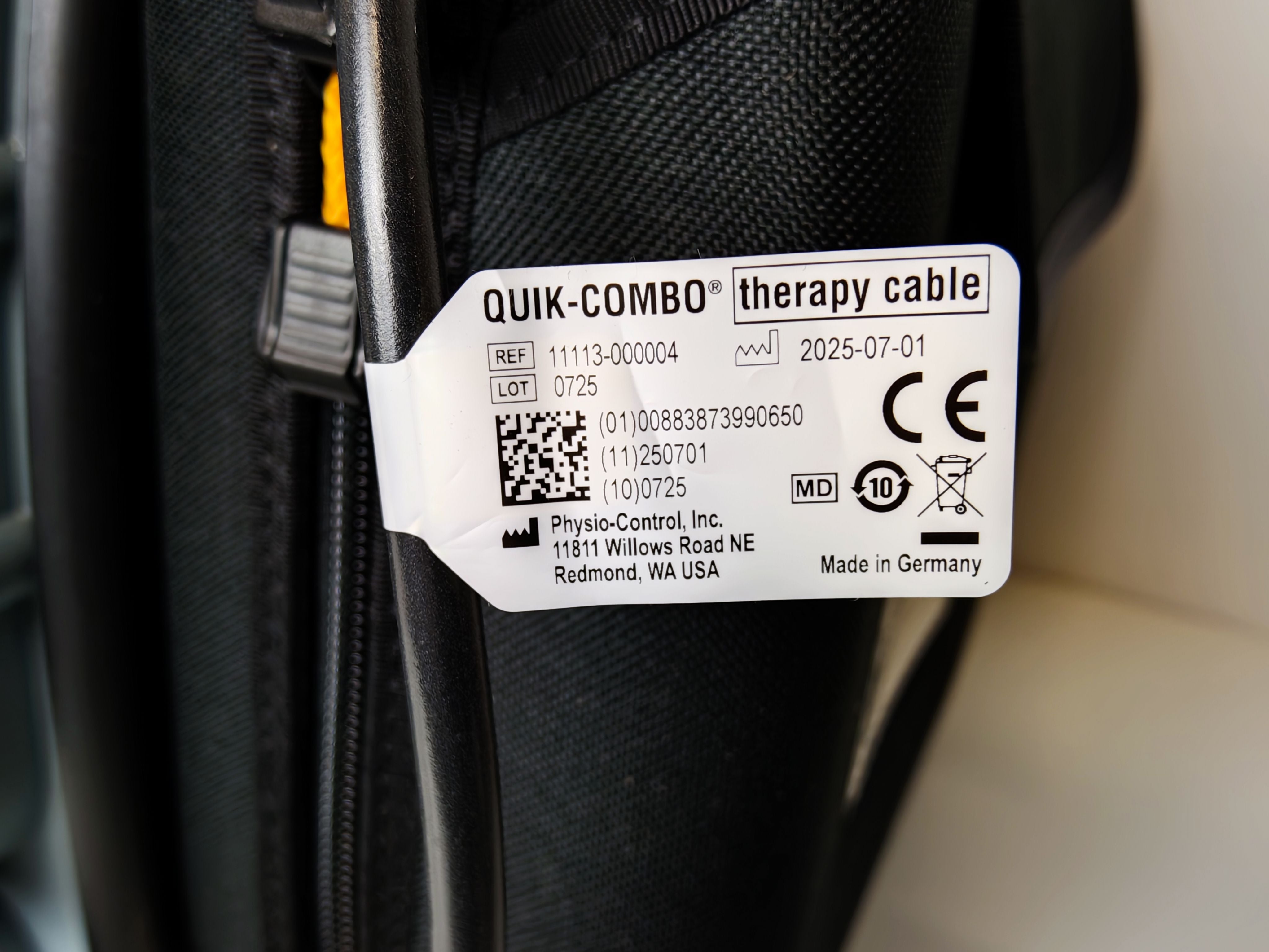 Physio-Control LIFEPAK 15 Defibrillator – Komplettset Baujahr 2009 (LP-010)