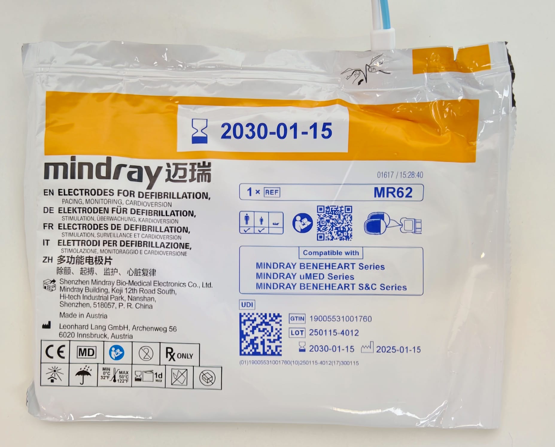 MINDRAY Defibrillator – Baujahr 2016 ADM-011