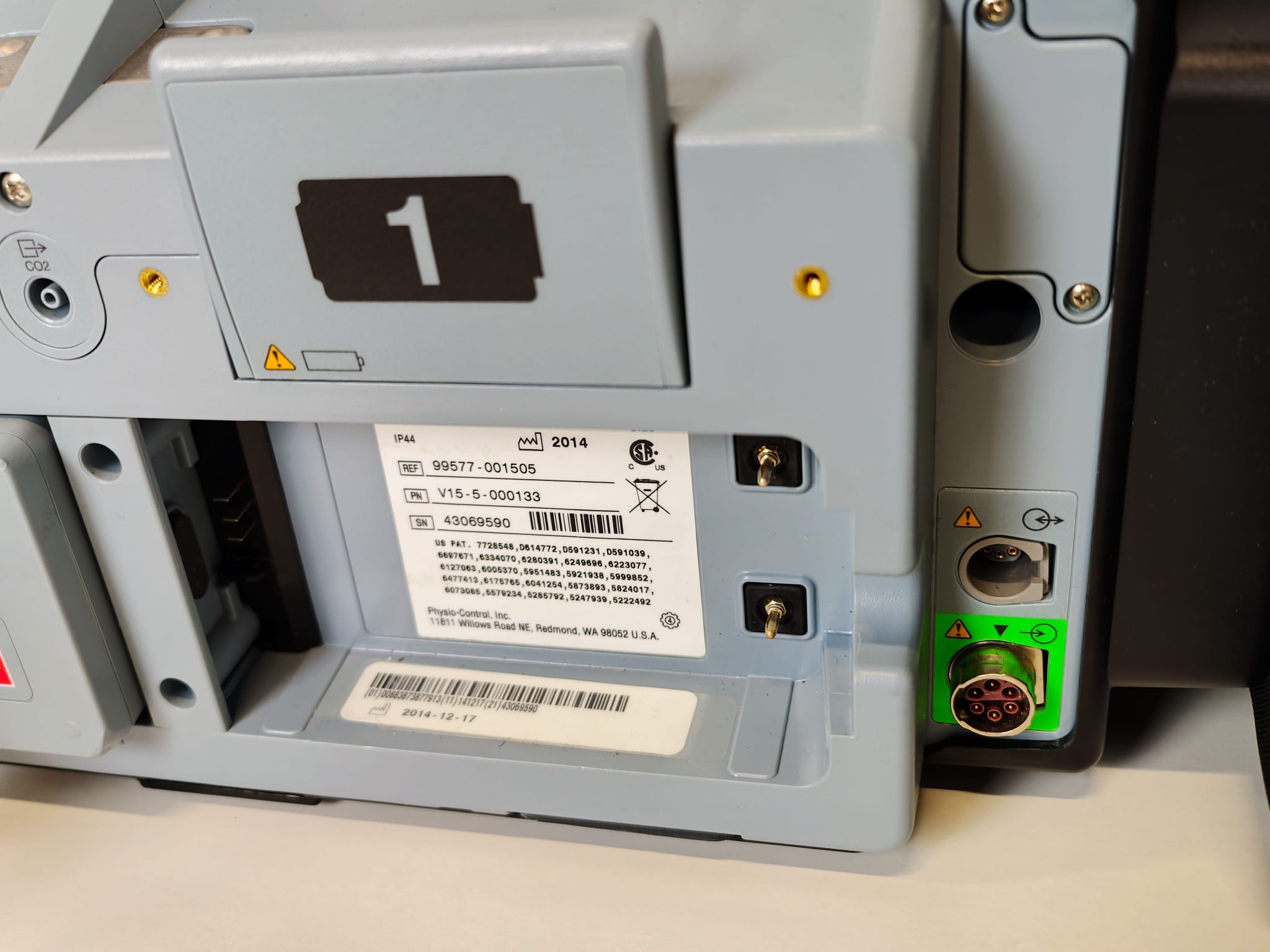 LIFEPAK 15 Defibrillator/Monitor – Baujahr 2014 LP-001