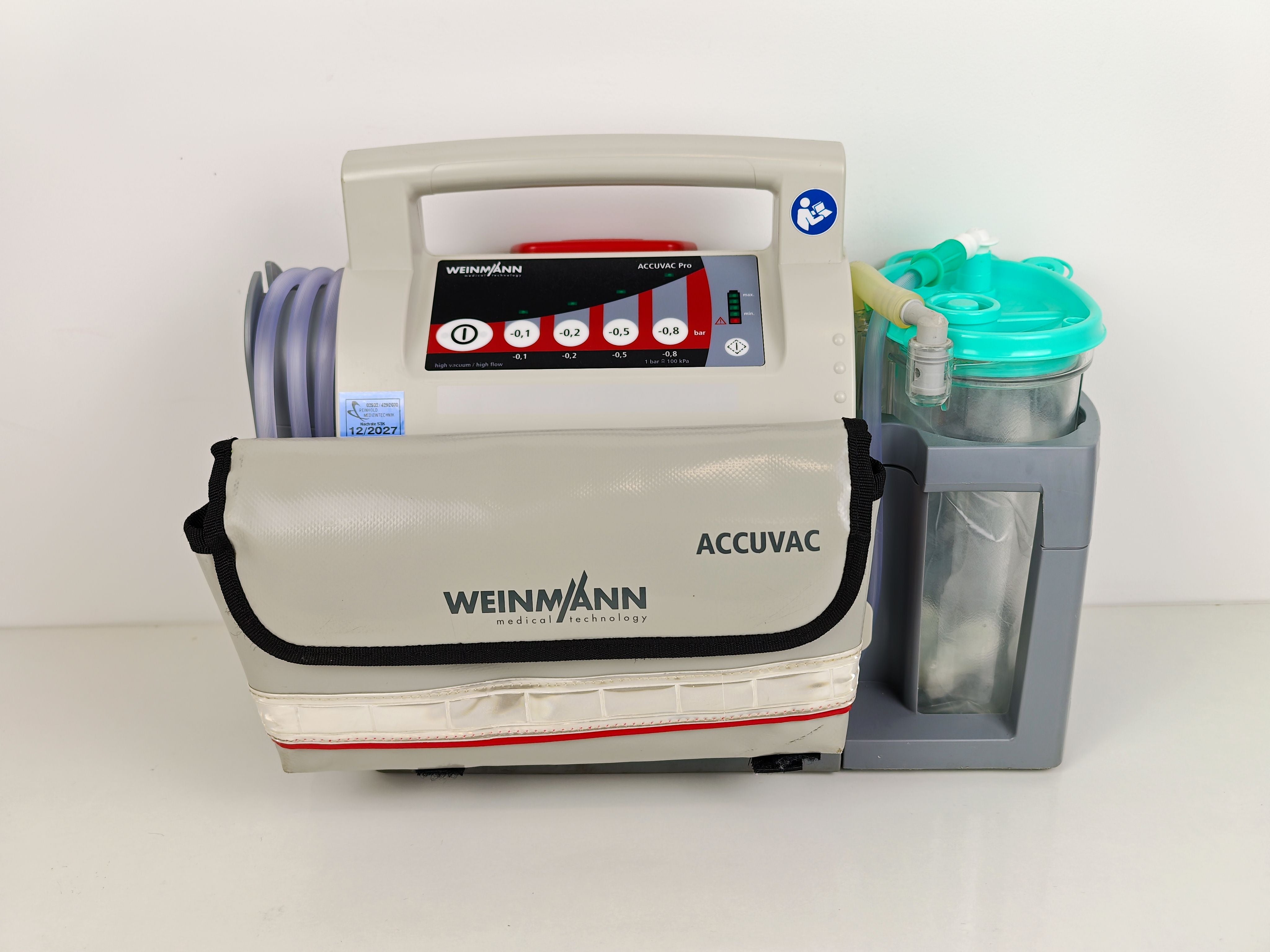 Weinmann Accuvac Pro – Medizinisches Absauggerät ss-005