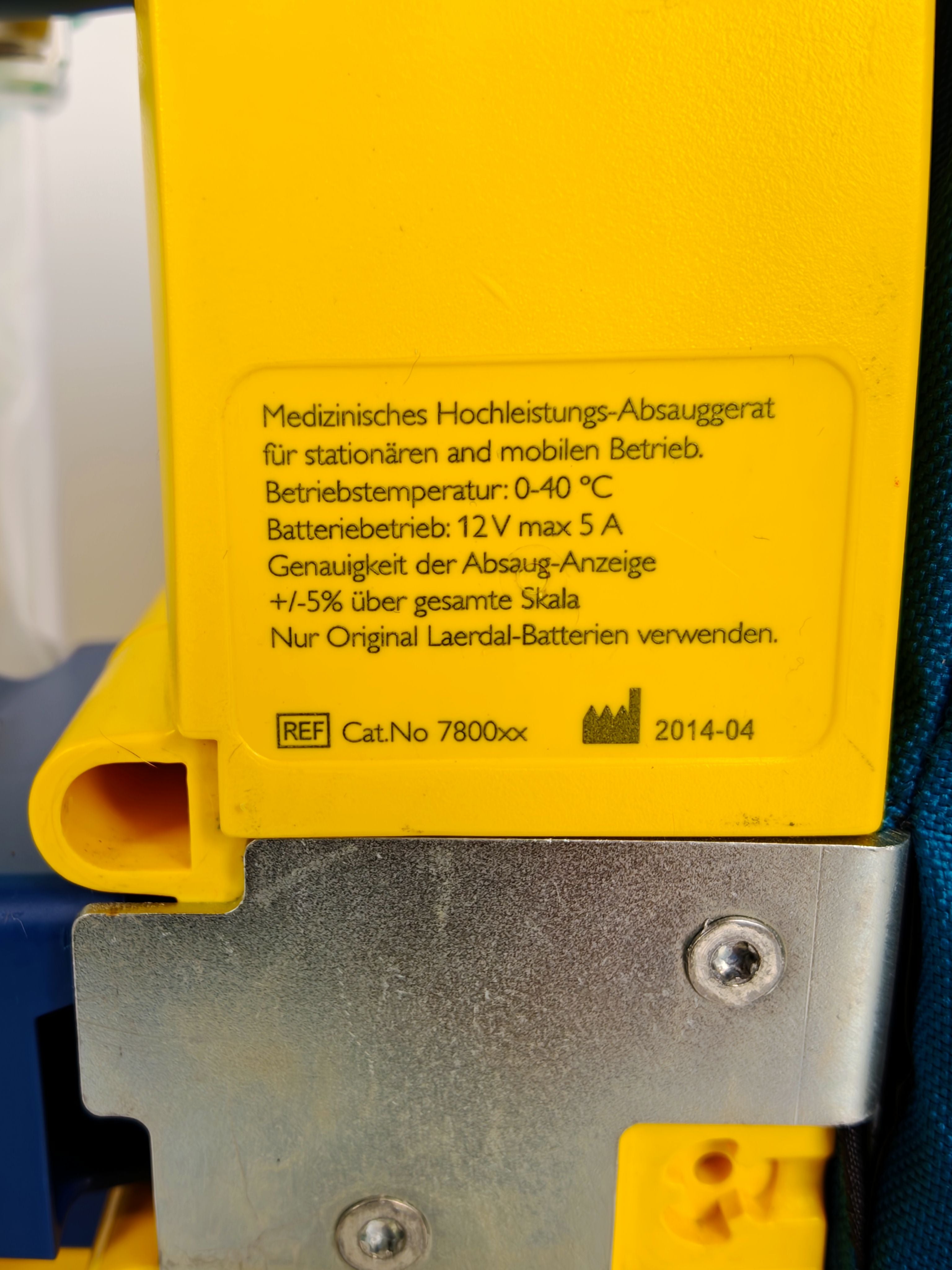 Laerdal LSU 20g – Tragbare Absaugpumpe / Suction Unit